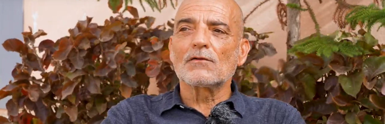 Antonio de Haro Piqué durante la entrevista en Nouakchott en 2022