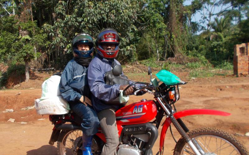 Isiro (República Democrática del Congo). Lista para visitar los pueblos y ofrecer formación para las mujeres