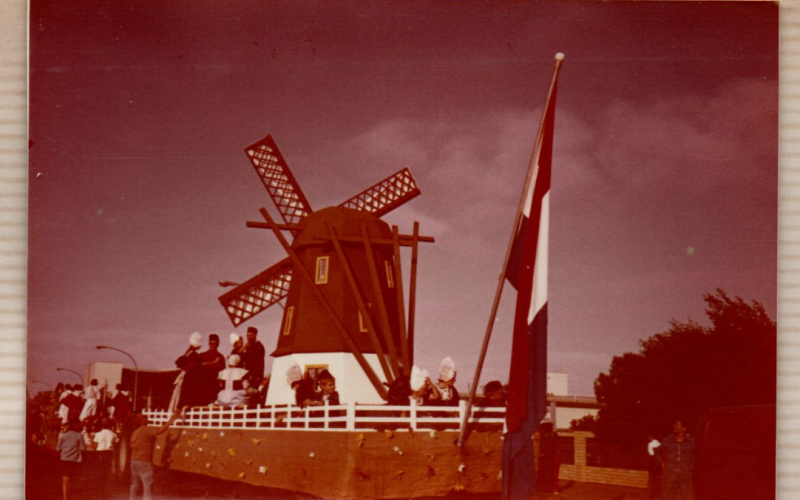 Centenario de Walvis Bay, 1978. Las diferentes comunidades lo celebran con carrozas.