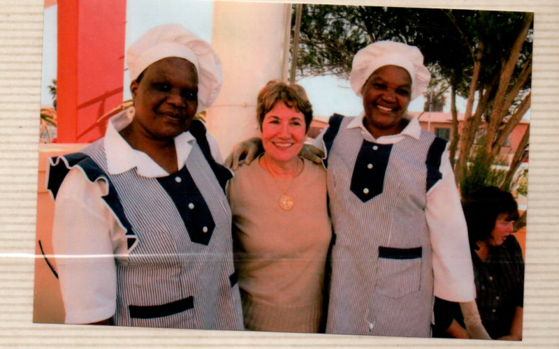 Trabajadoras de la CASA DEL MAR (Instituto Social de la Marina) que venían a las clases de español,  2003