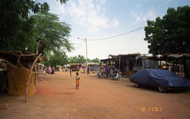 Pueblo de Bandiagara en 2001 (Imagen: upyernoz/Flickr)