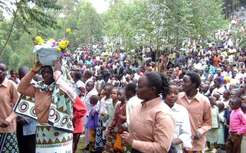 Imagen de Masimba, al suroeste de Kenia