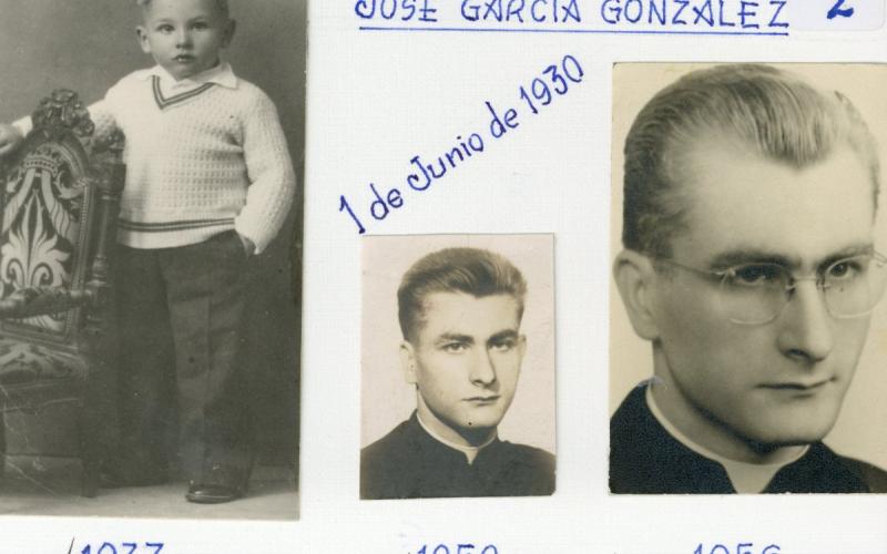 José García en 1933, 1950 y 1956