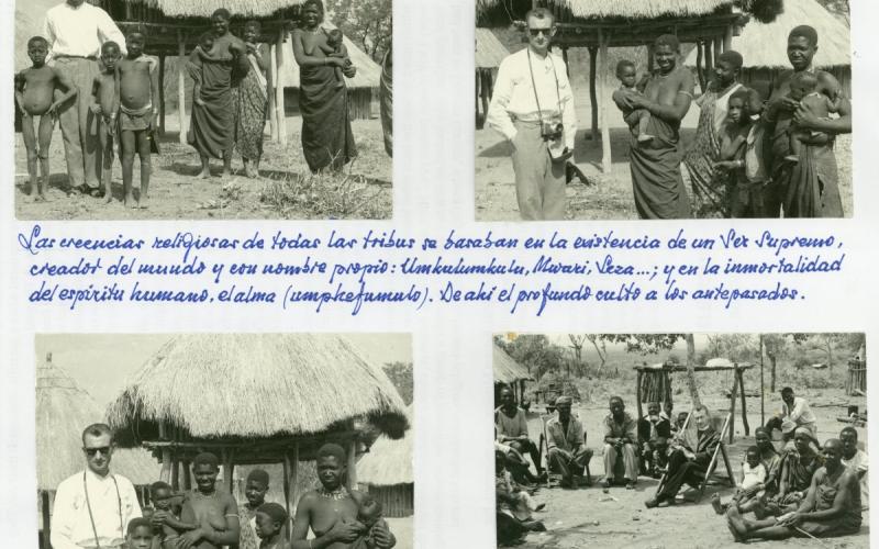 Álbum de fotos personal. Rodesia (finales de los años 50)