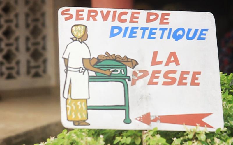 Maternidad de Abobo donde trabaja actualmente Amparo Morrondo (Abiyán, Costa de Marfil)
